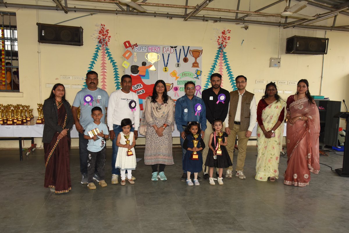Father my Superhero &amp; Prize distribution ceremony was held at PM Shri Bal-Upvan DMS Bhopal on 02.02.26.