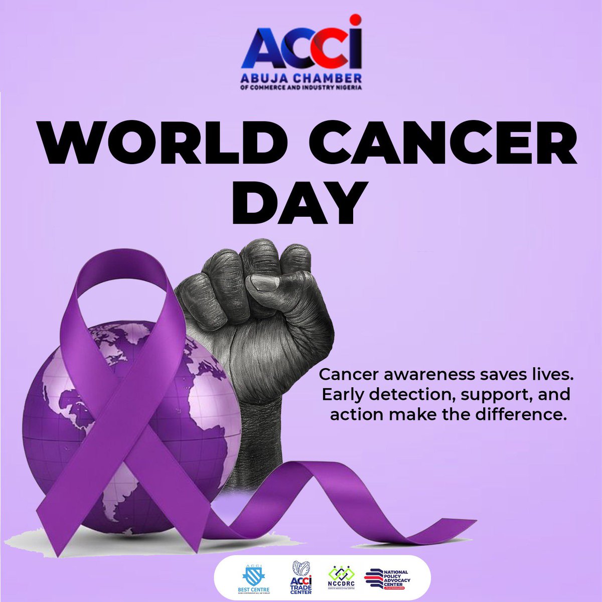 On World Cancer Day 2026, ACCI President Chief Emeka Obegolu SAN PhD calls for a people centred and compassionate approach to cancer care, reminding us that while we are united in the fight, every journey is unique.

#WorldCancerDay2026 #UnitedByUnique #ACCI #CancerAwareness
