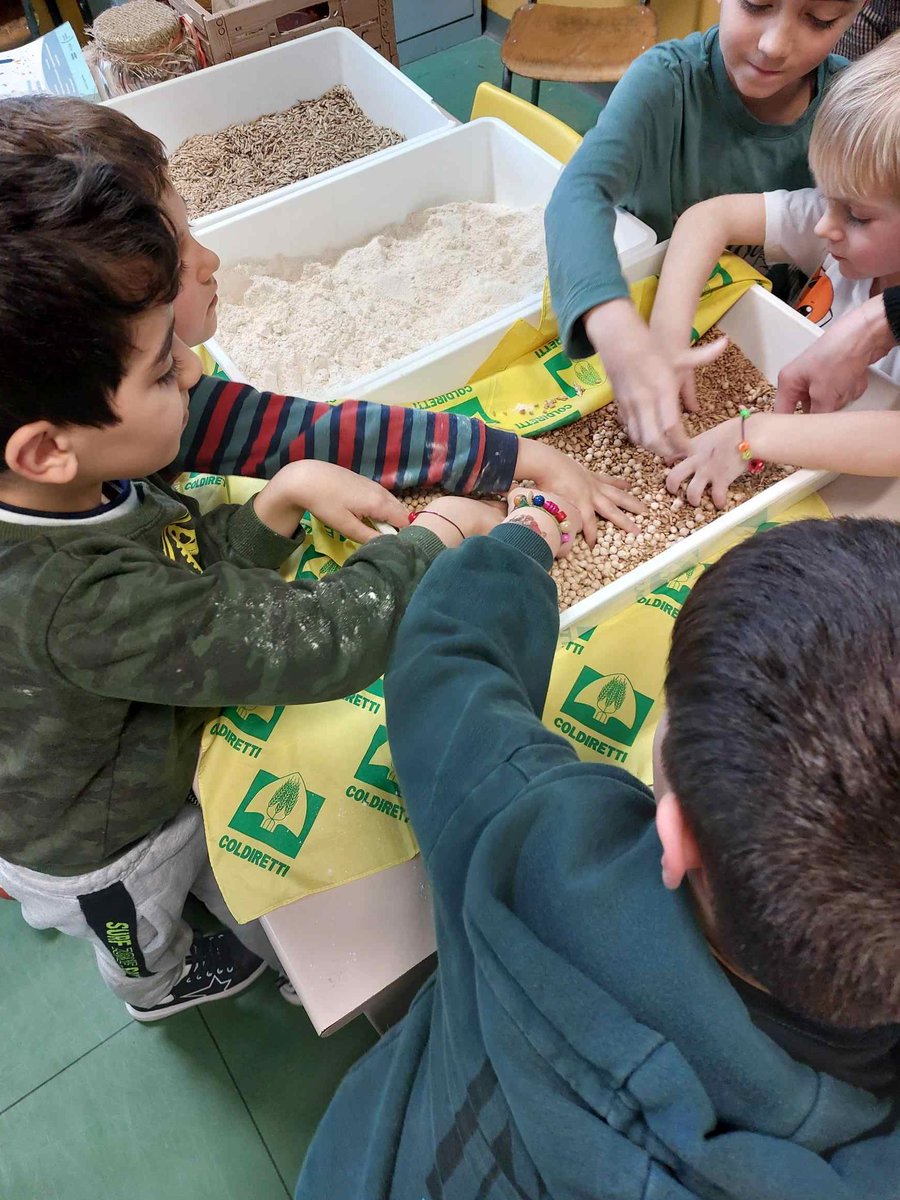 ColdirettiAL's tweet image. L’importanza di imparare a non sprecare il cibo, conoscere le filiere e i prodotti del territorio.
Con i produttori @coldiretti percorso in classe che punta a #sostenibilità e cultura #Green 
Laboratori sensoriali e lezione di buone prassi per diventare consumatori consapevoli