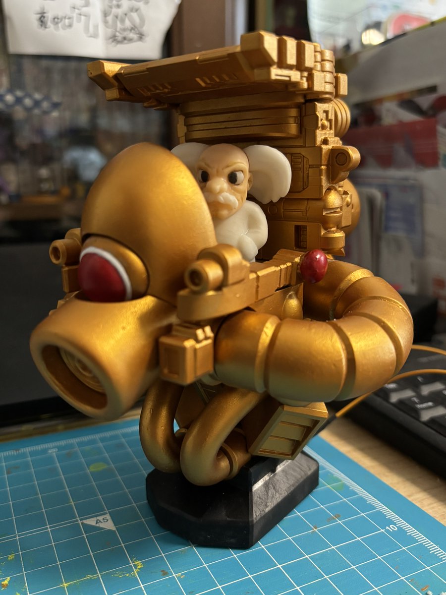 今日は大人の義務を果たしてきました！
当日はワンフェスだからね。
…でも塗装見本がまだできてません～

#WF2026W #ロックマン #megaman