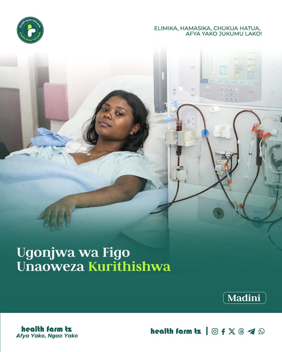 health_farm_tz's tweet photo. Adult Polycystic Kidney disease / autosomal dominant polycystic kidney disease (ADPKD)

Huu ni ugonjwa wa figo unaoweza kurithishwa, inakadiriwa kuwa kila mtoto anaezaliwa  na mzazi mwenye ugonjwa huu ana 50% za kupata ugonjwa huu ingawa 20% ya wagonjwa wa ADPKD wamepata kutokana https://t.co/9Sda2ZCIaQ