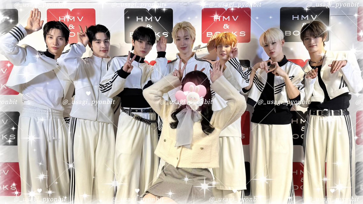 260204 NEXZ HMV 全員フォト会 \みんなでうさみみ~♡🤭(?)// あーー