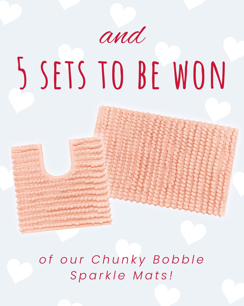Valentine's Day Competition💕

We’re treating you to a cosy giveaway. One winner will get a pair of matching bathrobes, and 5 runners-up will win a set of our bobble mats.

How to enter:
🫶Like this
✨Follow us
🥰Tag your lover (or Galentine!)

Good luck!

Must end 11.02, 9am.
