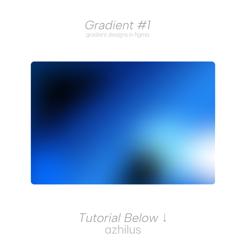 Azhilus's tweet photo. This is how I design clean, modern gradients in Figma ✨
No plugins. Just layers, shapes, and glass.
A simple breakdown ↓ https://t.co/pbPyfYjBqM