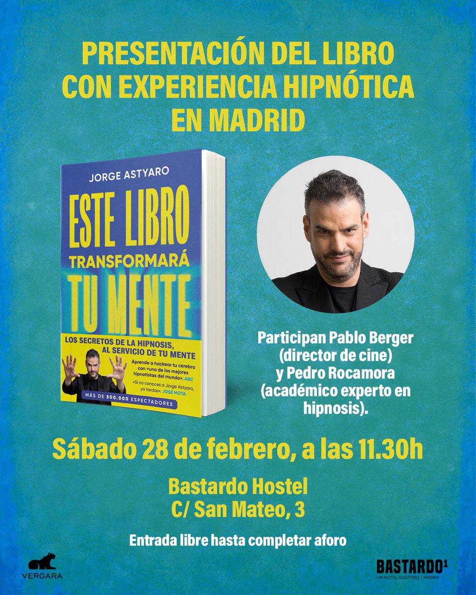 Jorge Astyaro (Hipnotista) tweet media