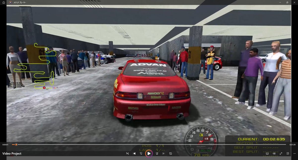 mamegtsports's tweet image. #GT7 
#グランツーリスモ7 
#rfactor
#アールファクター
#古代レースシム
#drift 
#ドリフト
rfactorを初プレイでドリフトしました。
スピード感と運転してる感があって非常に楽しい！
実車感があってズランツよりリアルフィールを感じました。このゲームを買うのをおすすめします！