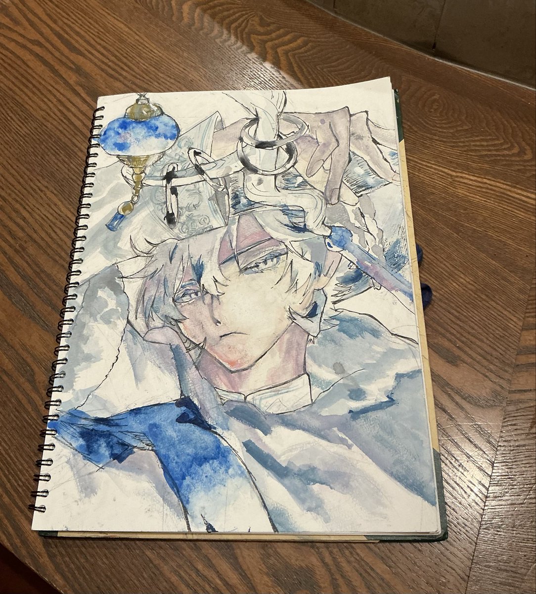 魔男のイチの第3巻表紙！ 細部まで頑張って描いたのでいいねしてくれる