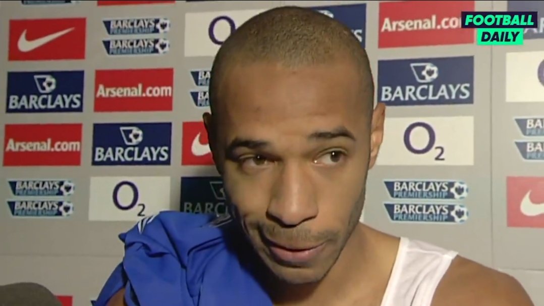 UPYOURARSENAL04's tweet photo. Jose Mourinho 2004: "Henry only won the golden boot because he only scores against small clubs"

Next game Henry scores 2 Goals against Mourinho's Chelsea 

Henry: "He was right, I only score against small clubs" My GOAT😭❤ https://t.co/FKTQRI2lRD