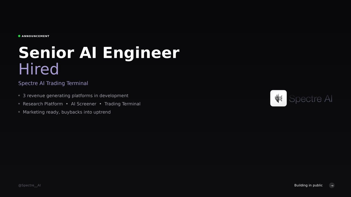 SPECTRE AI tweet media