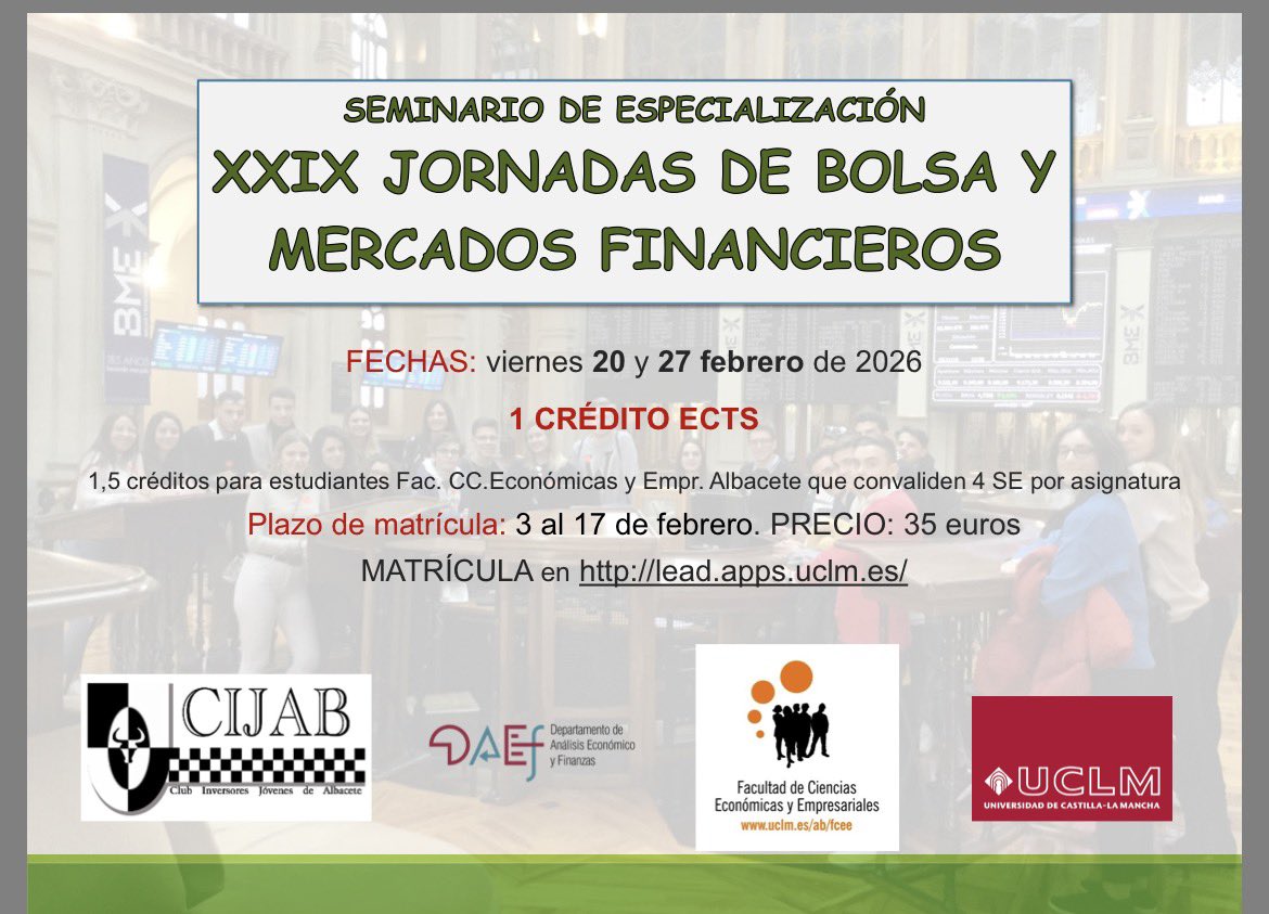 Facultad de Ciencias Económicas y Empresariales AB tweet media
