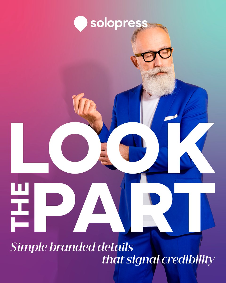 Solopress tweet media