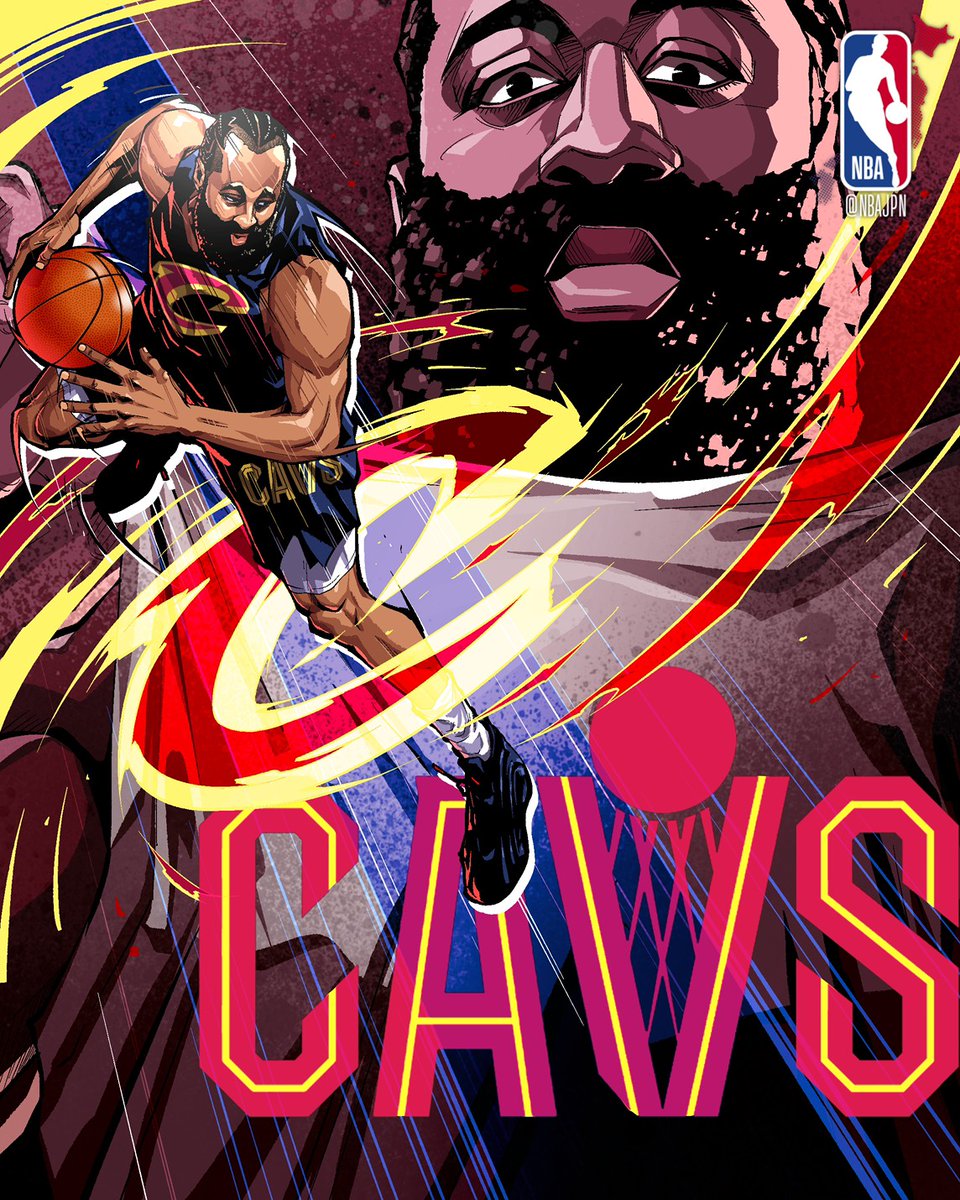 NBAJPN's tweet image. ジェームズ・ハーデンがクリーブランドへ🗡️

#LetEmKnow @cavs #JamesHarden #NBAJPN