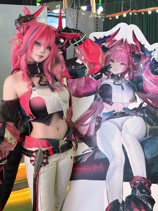 Twitterのコスプレ画像2