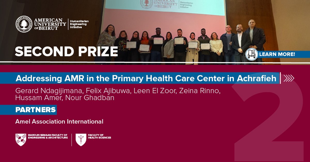Faculty of Health Sciences at AUB tweet media
