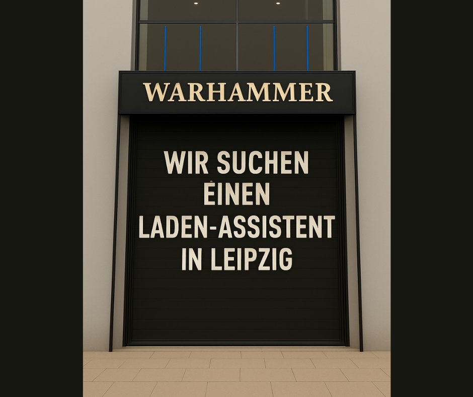 WHRetailRecruit's tweet photo. Wir suchen einen neuen #Laden #Assistent für unseren #Warhammer #Leipzig Store!

Bewirb dich hier 👇
https://t.co/xczkdkDXpc https://t.co/AGjcS1TWFV