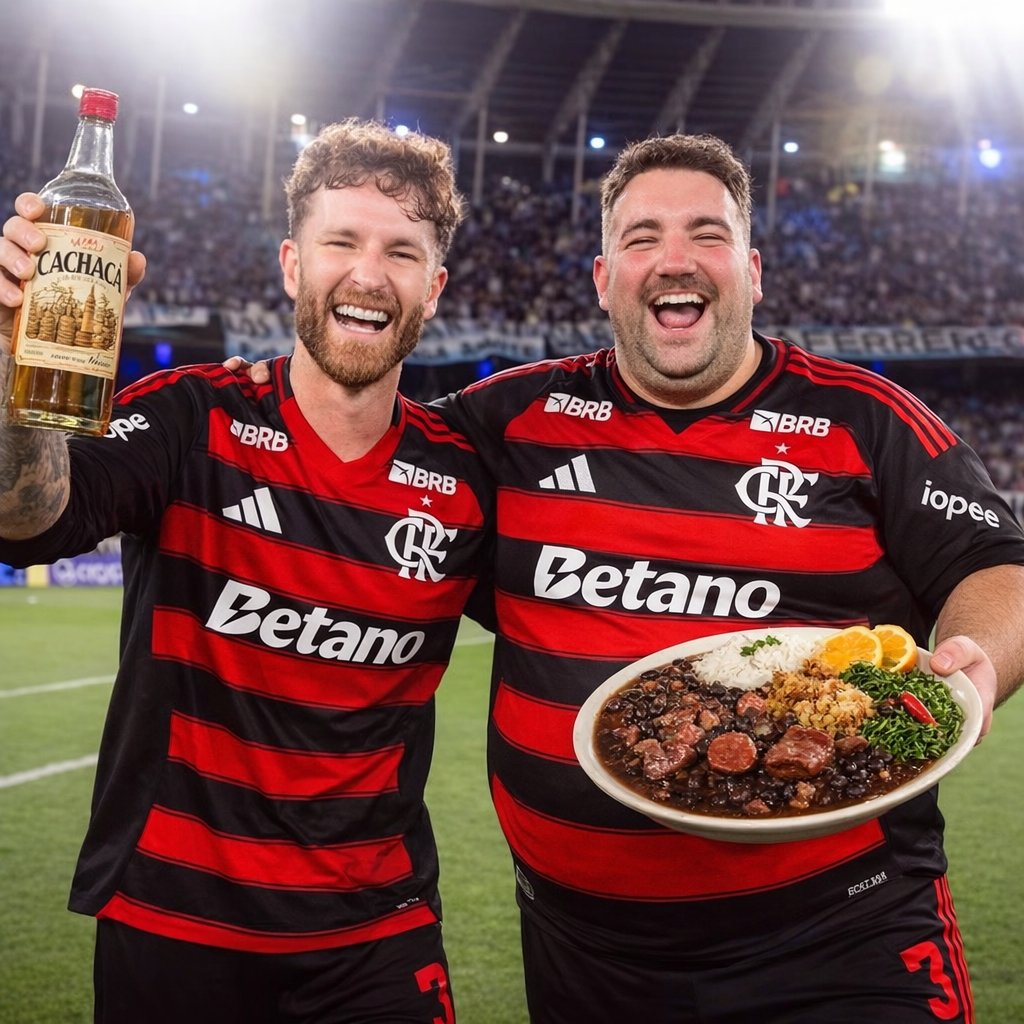 gabigolu's tweet image. Dupla dinâmica leo cachaça e leo feijoada