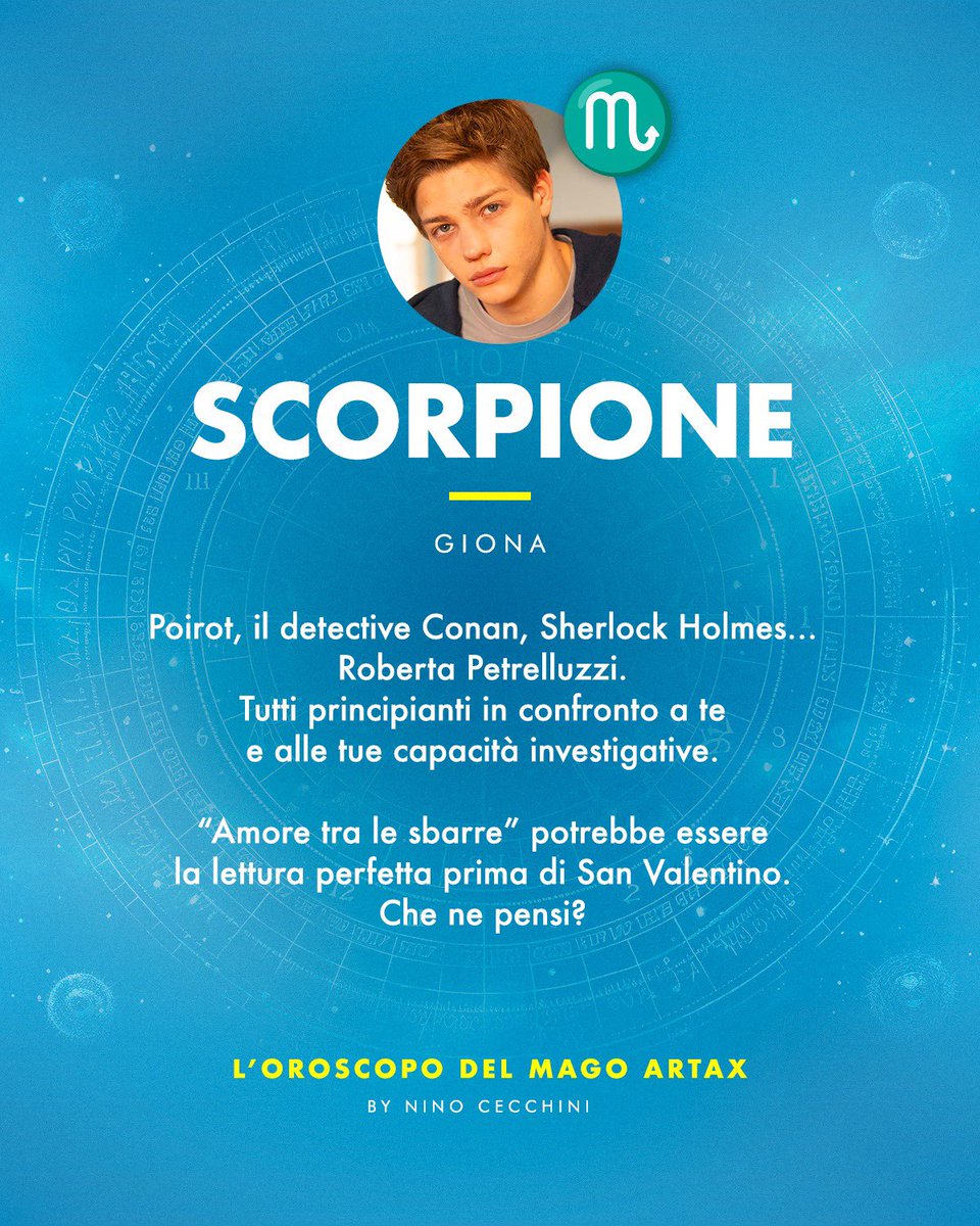 DonMatteoRai's tweet photo. #LOroscopoDelMagoArtax #Scorpione ♏️ https://t.co/ZxHfabFVM6