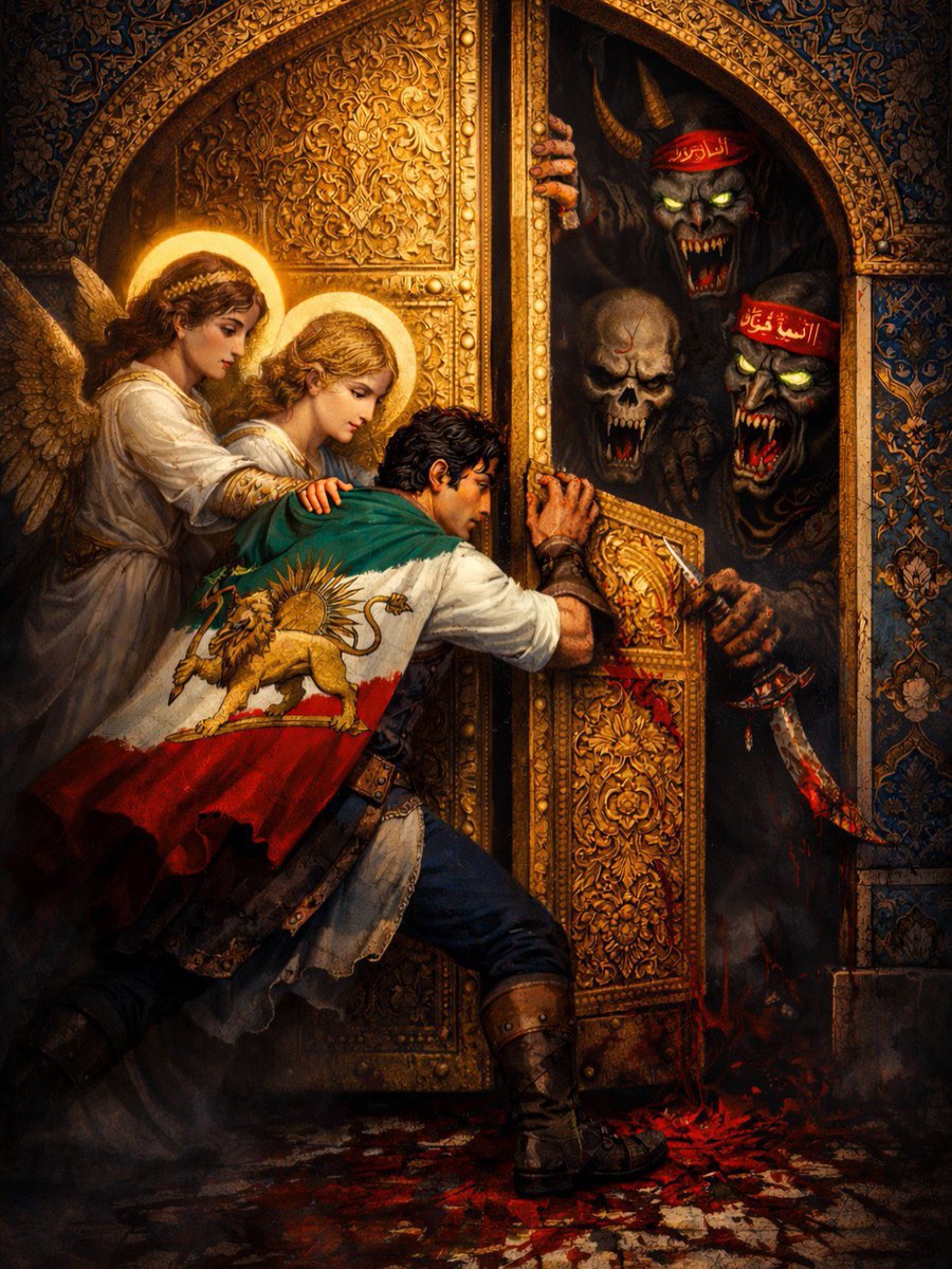 قهرمان اونیه که پشت درو خالی نکرد
وقتی کوبیده می‌شد چماق سپاه به درا.

سرو بر زمین افتاده #محمد_جباری