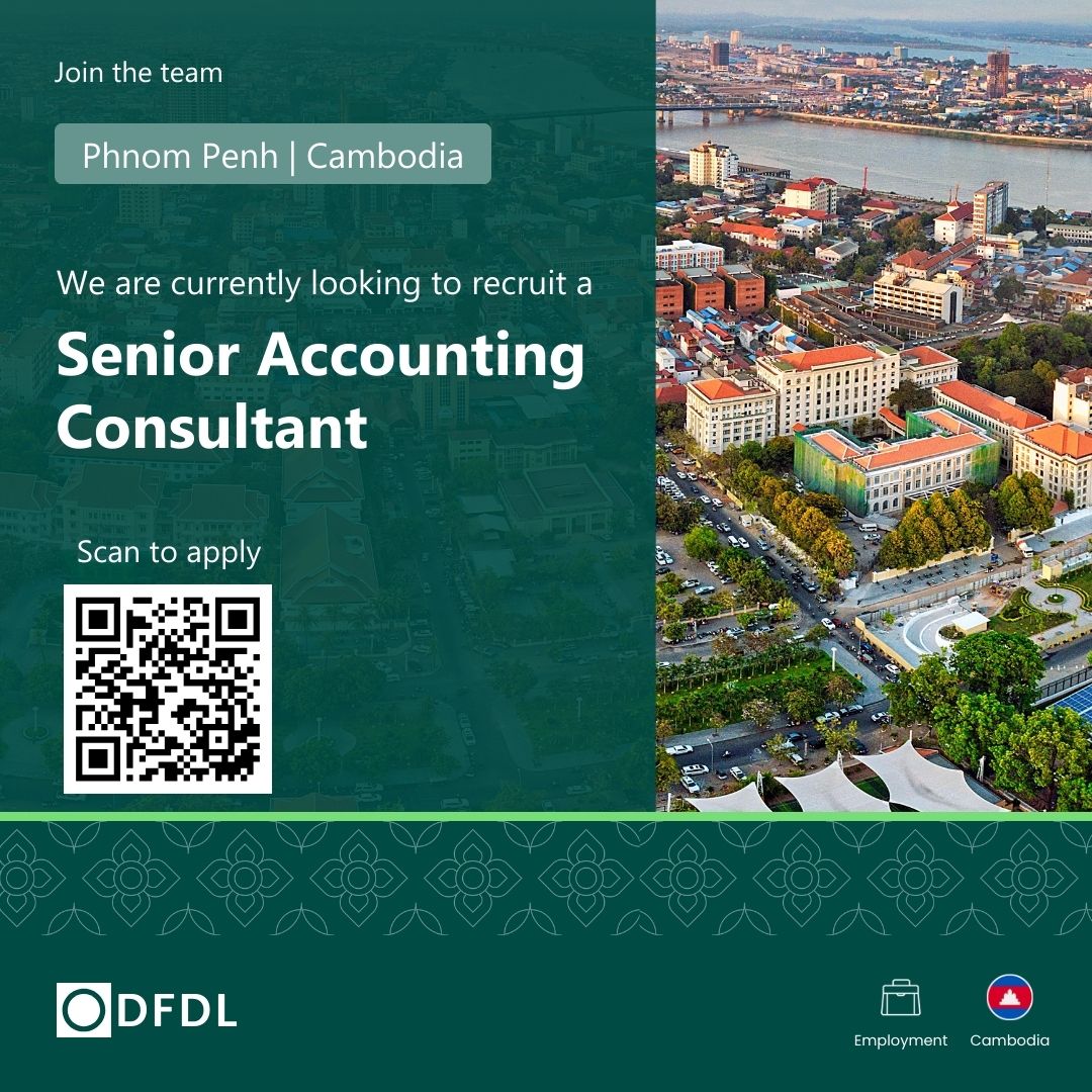 We are currently looking to recruit a qualified candidate to join our Phnom Penh office as a Senior Accounting Consultant: apply.workable.com/dfdl/j/1311417…
  
#DFDL #PhnomPenh #Cambodia #Hiring #LawFirm #Job #Opportunity