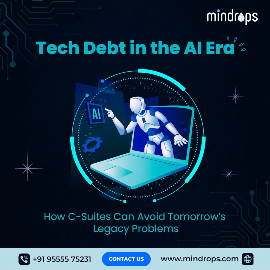 mindrops_sol's tweet photo. AI will not break your business.
Tech debt will.

Legacy systems and rushed adoption create tomorrow’s bottlenecks.

How C-suites can avoid the next wave of legacy problems:
https://t.co/pkFcTSEMcw

#AI #TechLeadership #DigitalTransformation #Innovation #Mindrops https://t.co/T1PuhKNmA5