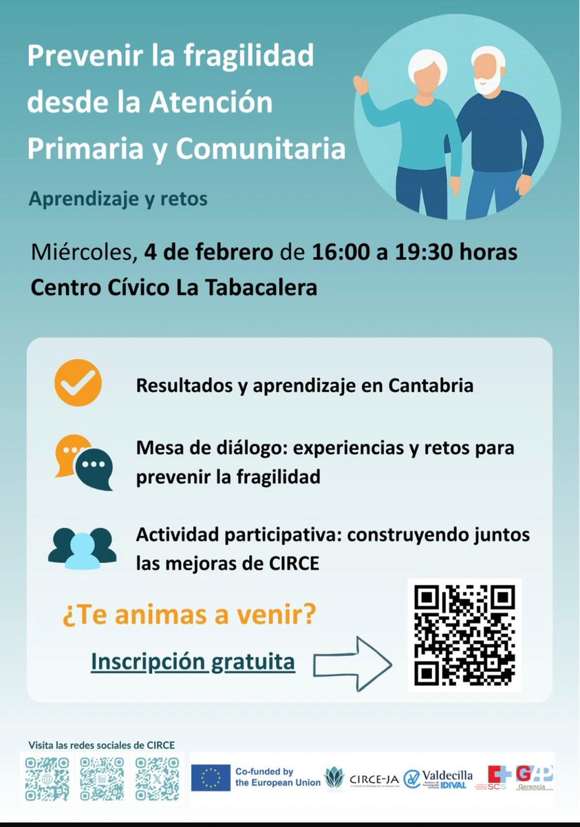 Delamo273's tweet photo. Prevenir la Fragilidad en AP en Cantabria es una realidad https://t.co/YhKivjxLTu