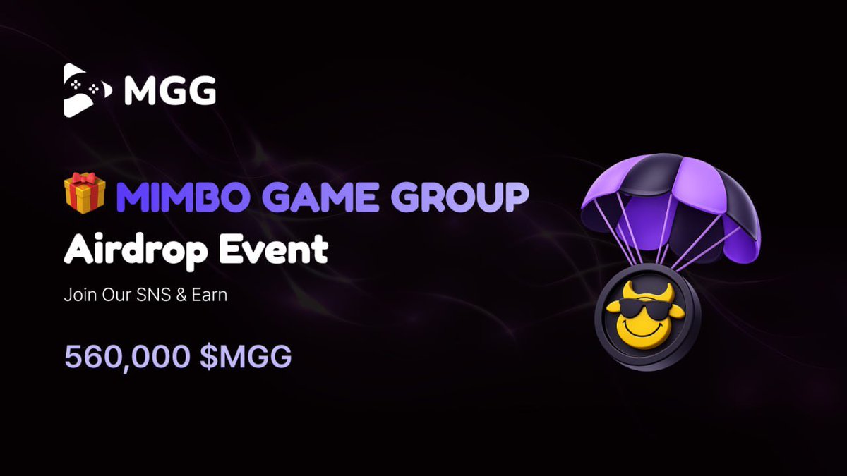 💵Our New Official Airdrop Is Live! 

Join our official airdrop and have a chance to share 560,000 MGG tokens as rewards!

Join Airdrop: t.me/MGGGuaranteedC…

The airdrop rewards will be distributed to the winners on March 25th!

The top 100 referrals will each get more MGG