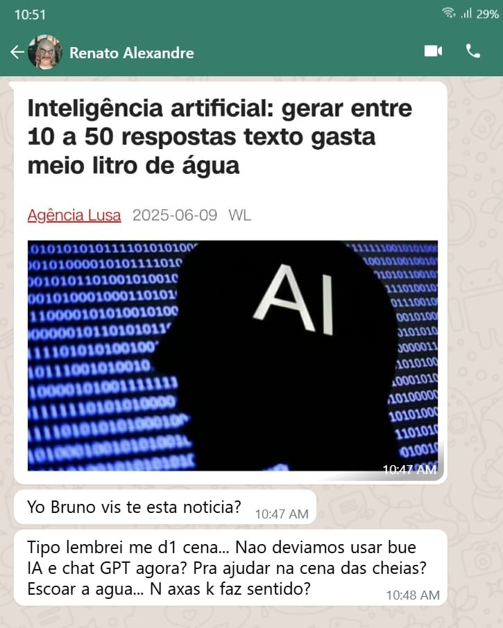 Uma ideia bué actual!