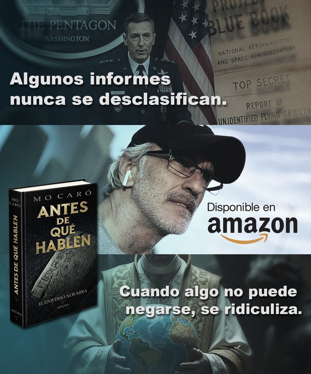 mo_caro's tweet photo. “La ignorancia ya no se oculta: ahora es oficial.”
¿De verdad seguimos creyendo que somos los únicos en este universo infinito?  O somos GILI...LLAS . 
Lo preocupante no es la pregunta.
Es la comodidad de no querer hacérsela.
#MisteriosDelUniverso #UAP #antesdequehablen https://t.co/BO6bAzBLft