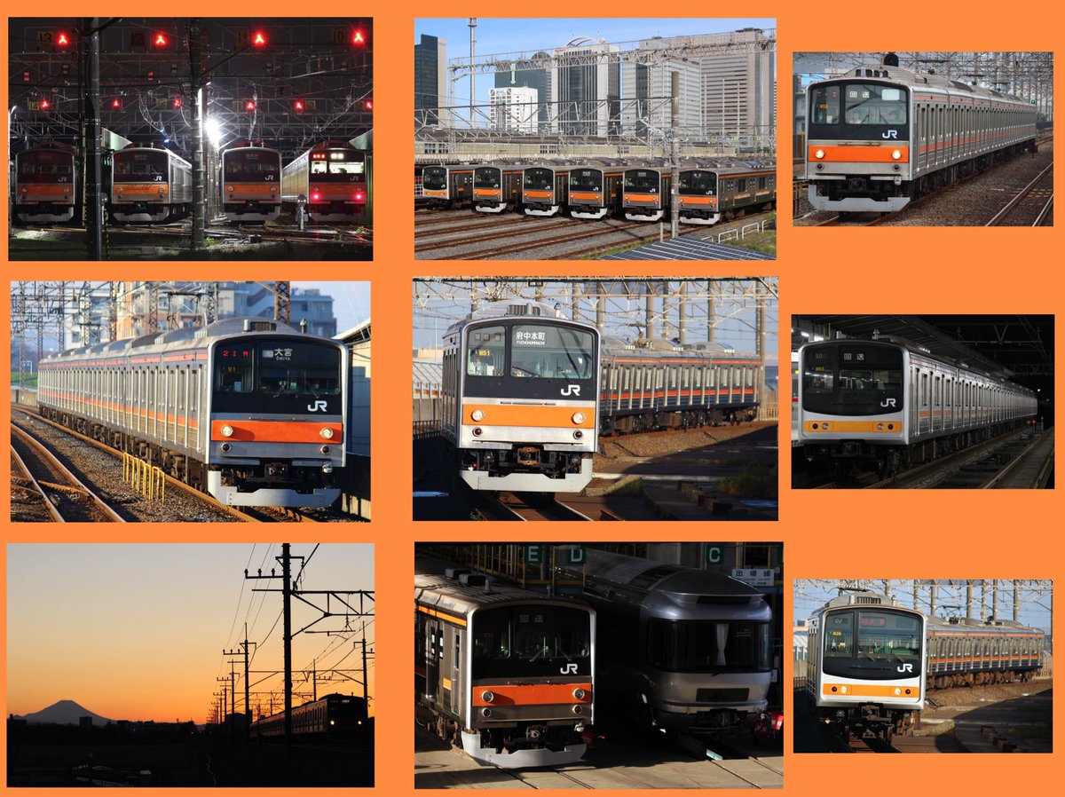 205keiproject's tweet photo. #205系の日
今回は「昨年」に関連したテーマになります。
昨年の2025年10月19日で引退から5年を迎えた武蔵野線205系と関連イベント、また8月23日に異国の地インドネシアで復活した205系歴代カラーなどの写真になります。
また「鉄道部品で見る」205系各線区を走った証を写真としてまとめてみました。 https://t.co/XLAugPtOpD
