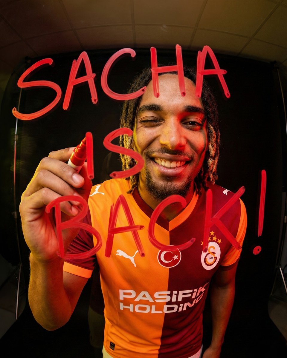 💛❤️ SACHA IS BACK.