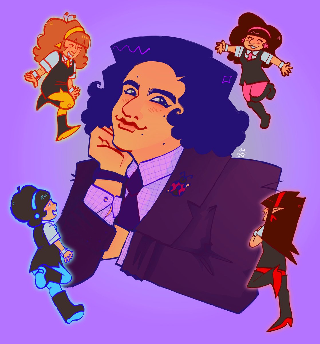 catgriller's tweet image. We love you Briar! 
#TheBeatlesFanart #TheLadybugs 
—