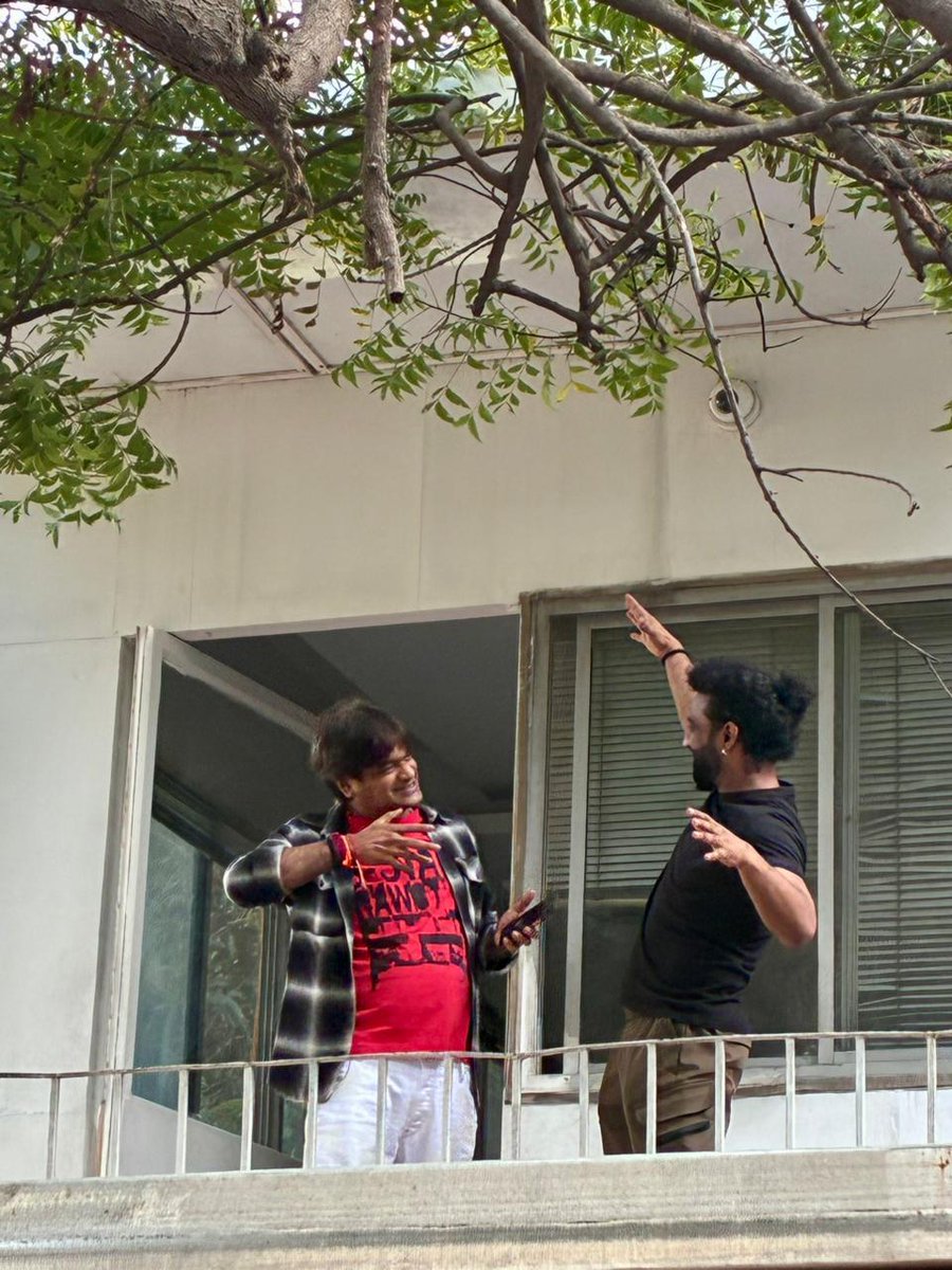 MythriOfficial's tweet photo. Full on Josh
Ready to Blast 💥💥

CULT CAPTAIN @harish2you & ROCKSTAR @ThisisDsp catchup for a discussion in Chennai ❤‍🔥
After the chartbuster #DekhlengeSaala, two more bangers are about to drop 💥

#UstaadBhagatSingh GRAND RELEASE WORLDWIDE ON 26th MARCH, 2026.

#UBSOnMarch26th

POWER STAR @PawanKalyan @harish2you @sreeleela14 #RaashiiKhanna @ThisIsDSP @rparthiepan @DoP_Bose #AnandSai @Venupro @MythriOfficial @SonyMusicSouth @UBSthefilm