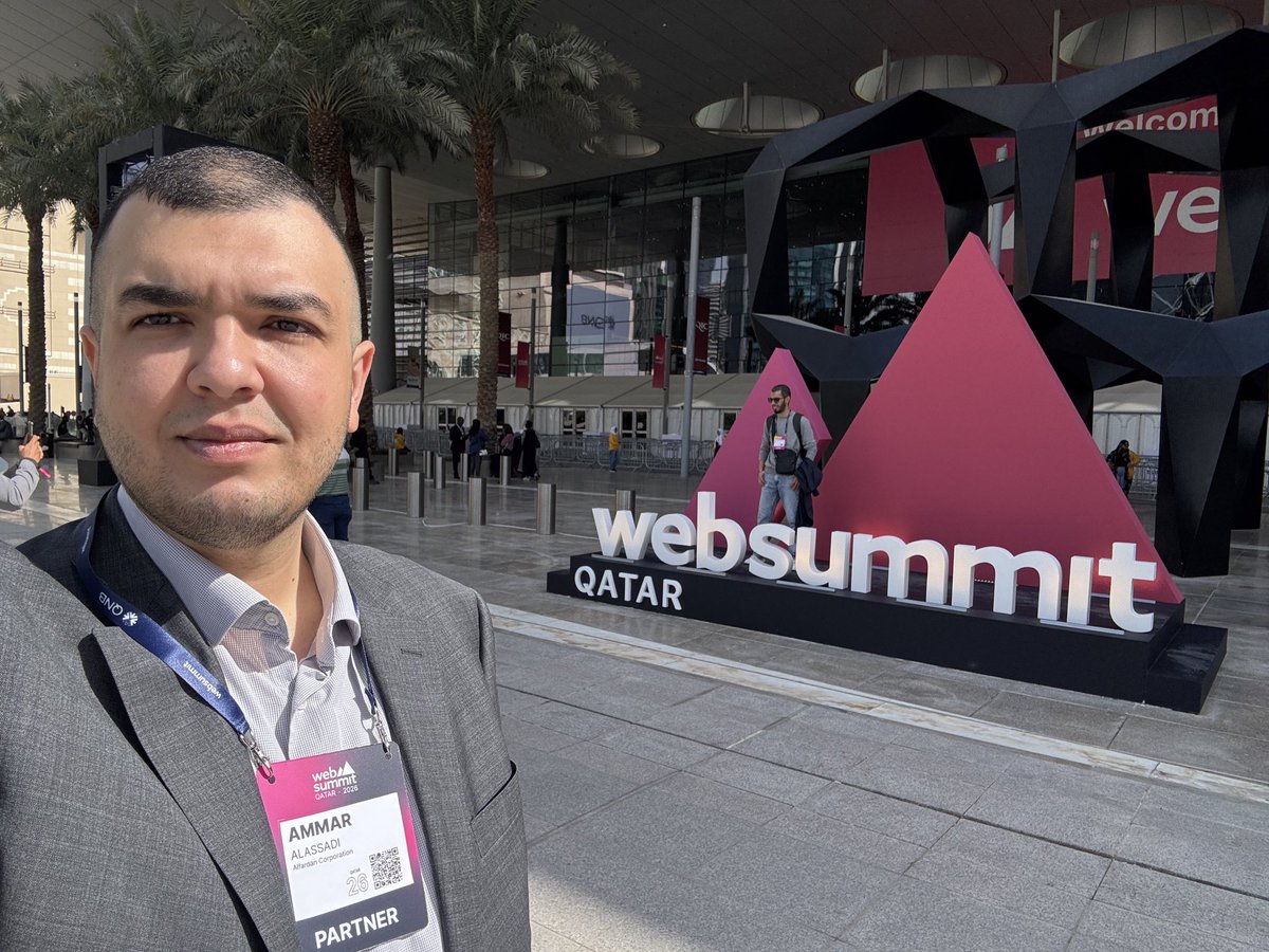aassadi's tweet photo. Proud to see #Qatar hosting Web Summit and bringing together global tech leaders, founders, and innovators under one roof 🇶🇦
Events like this really show how fast the region is moving toward a future driven by technology

#WebSummitQatar #WebSummit #WebSummitQatar2026 https://t.co/XS5j4xHehT