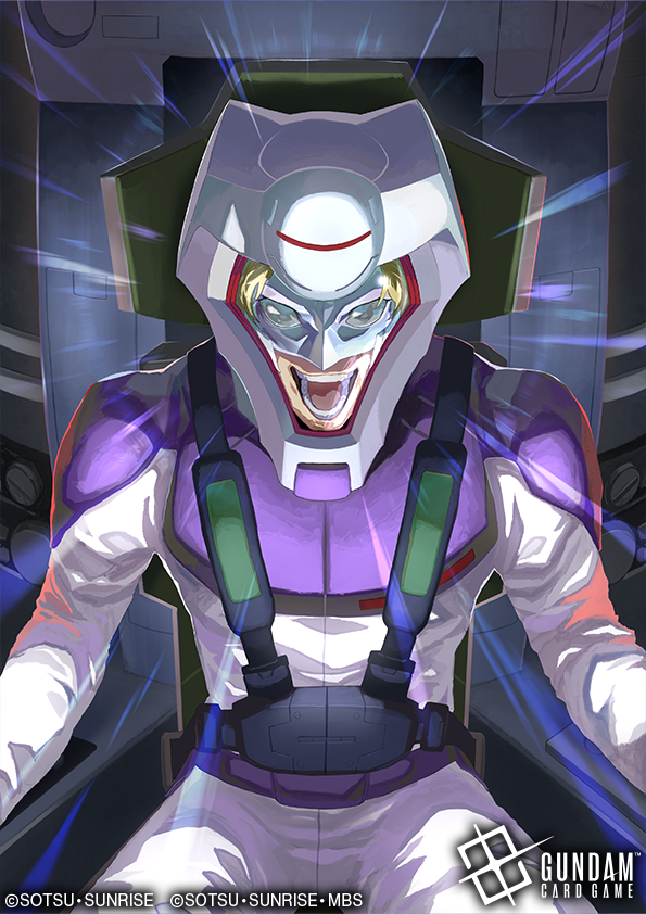 Kota_2kx_'s tweet image. 【お仕事】
1月31日発売の #ガンダムカードゲーム #GCG
Steel Requiem [GD03]にて、
「人の業」を描かせていただきました！
この表情、描いてて楽しかったです！