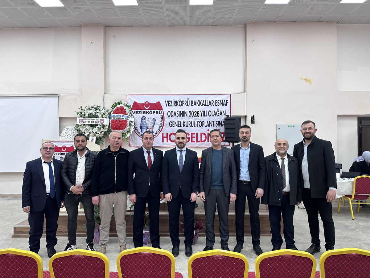 📍Vezirköprü Bakkallar ve Esnaf Odası Başkalığı Olağan Genel Kurulu

Vezirköprü Bakkallar ve Esnaf Odası Başkalığı Olağan Genel Kurulu’na katıldık. Gerçekleştirilen seçimlerin ilçemize ve esnaf camiamıza hayırlı olmasını diliyorum.