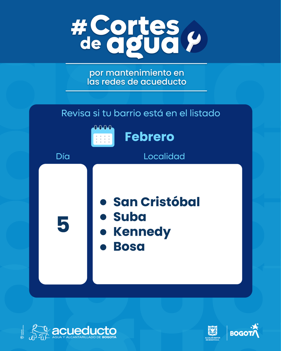 Acueducto de Bogotá tweet media