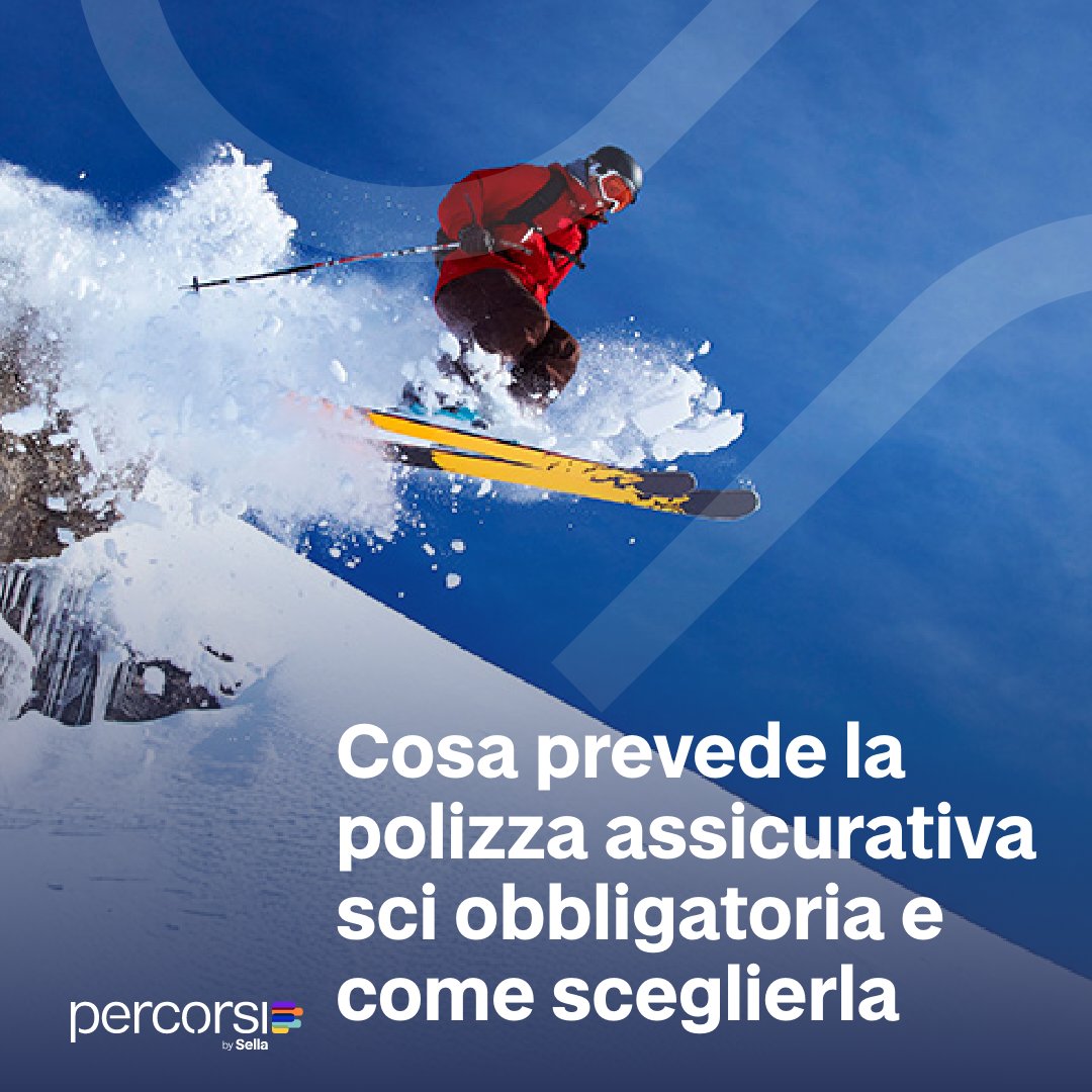 BancaSella's tweet image. ⛷️ Con la stagione invernale, migliaia di sciatori tornano sulle piste: oltre all’attrezzatura è indispensabile una polizza assicurativa sci, obbligatoria per affrontare la montagna in sicurezza.

🔗 Scopri di più su #Percorsi percorsi.sella.it/w/cosa-prevede…