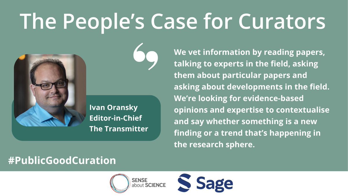 Sense about Science tweet media