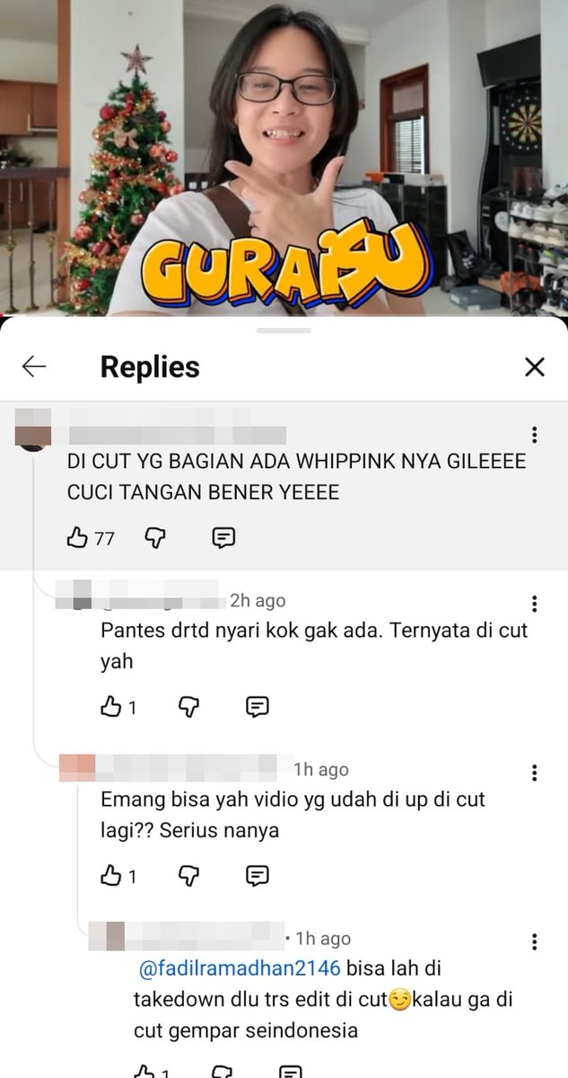 kamarlintang's tweet photo. buat yg penasaran, vlog #Grace atau #Guraisu soal tabung Whip Pink di rumah #RezaArap itu masih ada ya guys,

cuman khusus bagian di mana Whip Pink muncul, emang udah dihapus,

tapi sampai sekarang, dari pihak yg disinggung awkarin &amp; gengnya belum ada respons ya ~ https://t.co/qyw9QBJacE