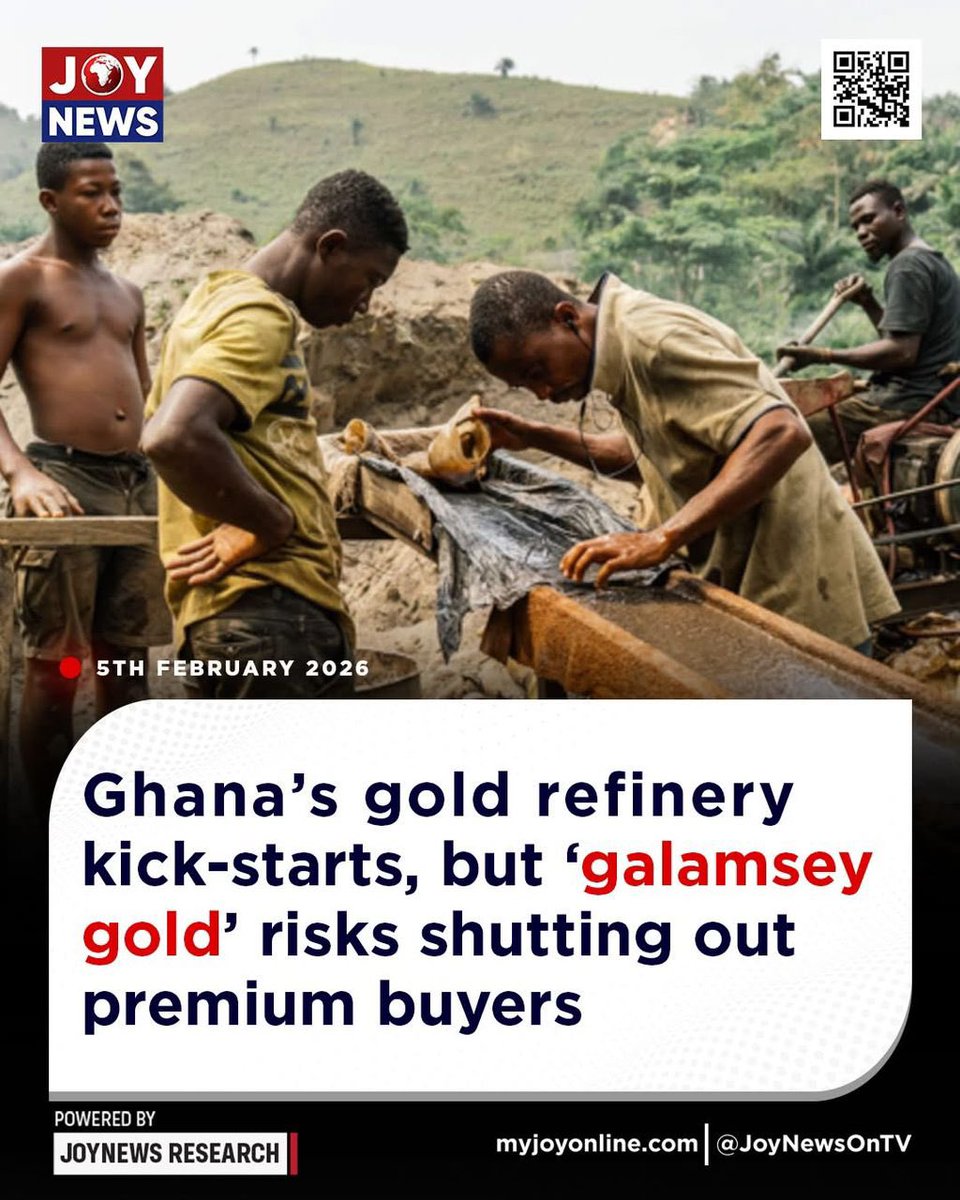 Doomsayers won't succeed. Doré gold bars refined by Goldbod are traceable and mark the start of ending galamsey, because in the long term, if your gold is not mined responsibly, you won't get a buyer; therefore, galamsey ends. The CEO of GOLDBOD aims to stop the export of raw
