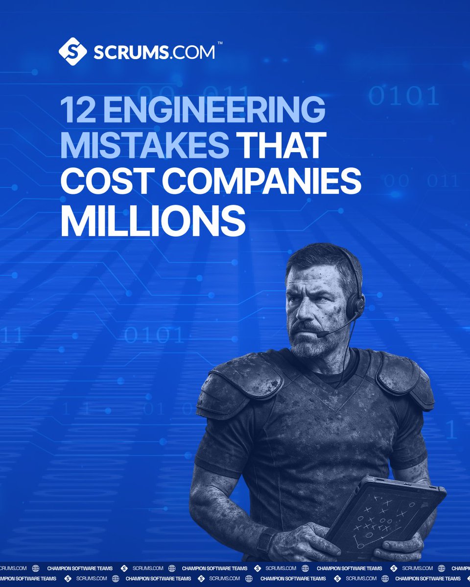 A single engineering oversight can cost billions. Just ask CrowdStrike or Volkswagen. 📉

We’ve rounded up the 12 most expensive engineering mistakes currently draining company budgets.

Is your team making these? hubs.la/Q041Kx470