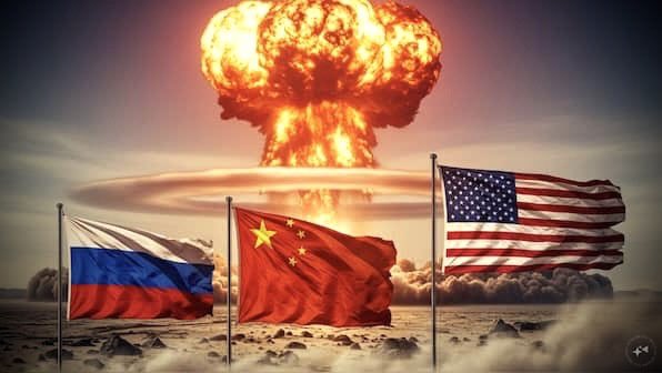 BREAKING China announced it will not take part in talks aimed at limiting  nuclear weapons, declining to join US-Russia or trilateral arms reduction  talks. The US and Russia have far more nuclear