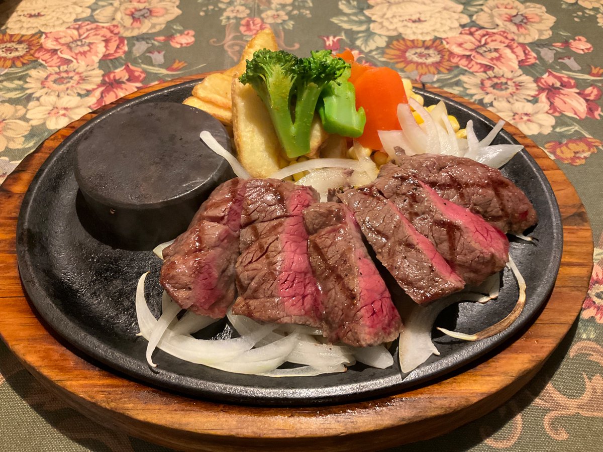 病院帰りにガッツを補給 