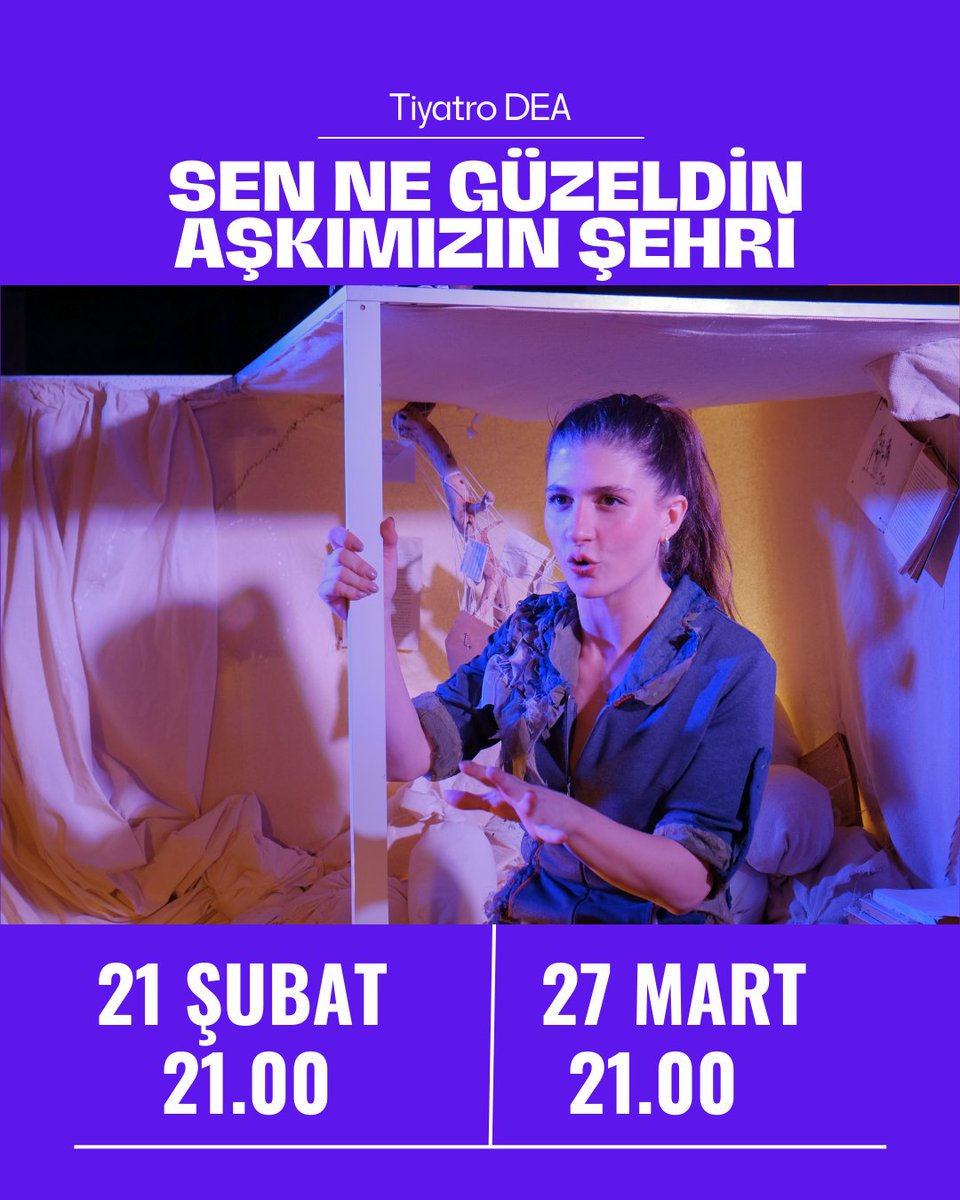 Sen Ne Güzeldin Aşkımızın Şehri, 21 Şubat ve 27 Mart'ta DasDas Açık Sahne'de! Biletler <a href="/MobiletOfficial/">Mobilet</a> <a href="/biletinial/">Biletinial</a> ve DasDas gişede!