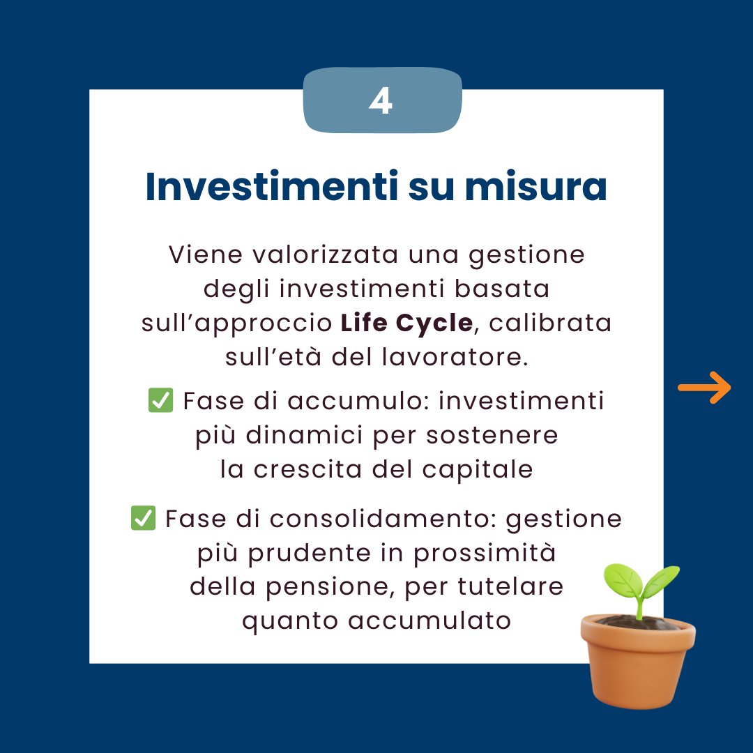 Con la Legge di Bilancio importanti cambiamenti per la #previdenzacomplementare. Tra le opportunità: adesione automatica per neoassunti,aumento dei vantaggi fiscali, prestazioni più flessibili e investimenti Life Cycle in base all'età del lavoratore. 
📲Info nelle nostre grafiche