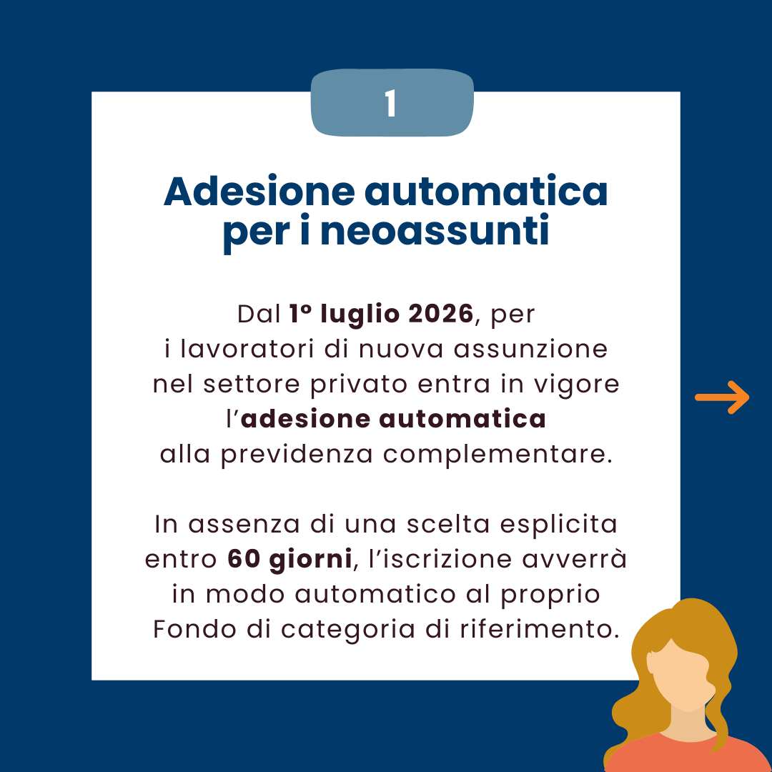 Fondo_Fonte's tweet photo. Con la Legge di Bilancio importanti cambiamenti per la #previdenzacomplementare. Tra le opportunità: adesione automatica per neoassunti,aumento dei vantaggi fiscali, prestazioni più flessibili e investimenti Life Cycle in base all'età del lavoratore. 
📲Info nelle nostre grafiche https://t.co/fNztm24tqe