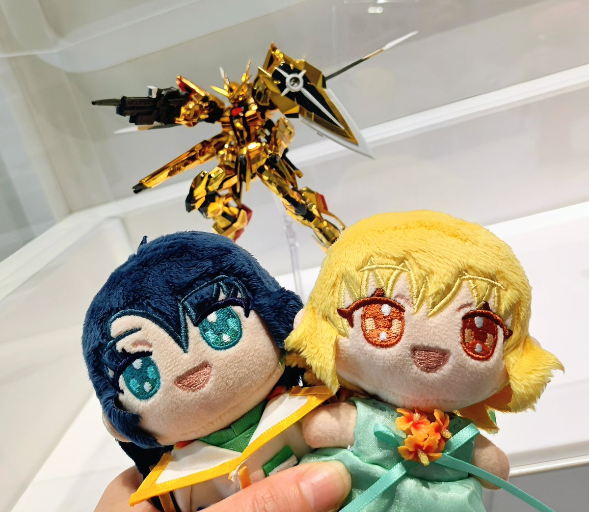 アスカガちゃん達と バンダイホビーセンターに 行って来ました