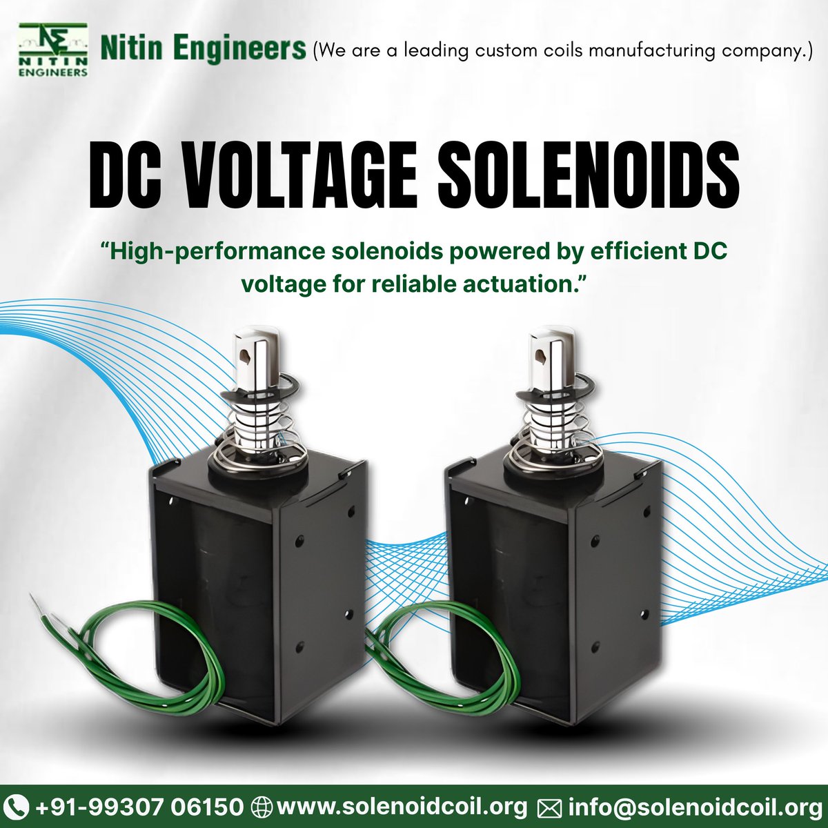 EngineersNitin's tweet photo. Powering precision with reliability ⚡
Our DC Voltage Solenoids are engineered for high performance, efficient power usage, and dependabl
📞 Contact us: +91 99307 06150
🌐 Website: https://t.co/cO16UERz8v
📧 Email: info@solenoidcoil.org
#DCVoltageSolenoids #SolenoidCoils https://t.co/YnEiti4fa3