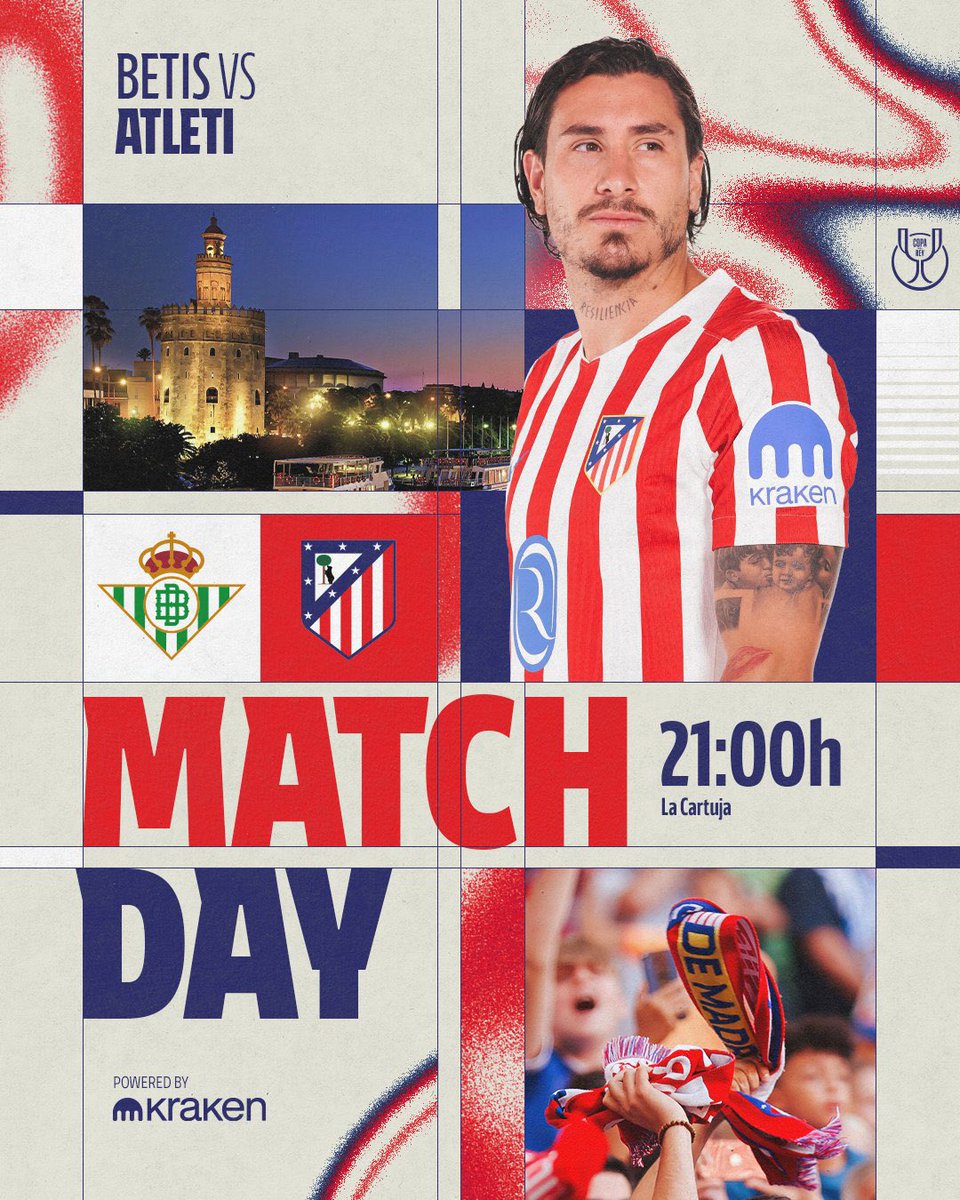 ¡Hoy juega nuestro Atlético de Madrid!