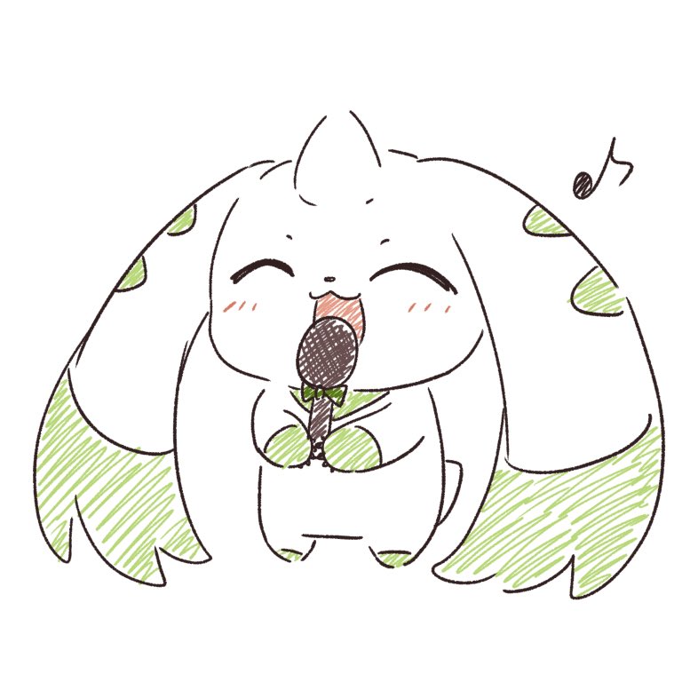 らくがき
今日はデジモンの曲もいっぱい歌ったよ